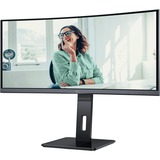 AOC CU34P3CV 34" Curved UltraWide monitor Zwart, HDMI, DisplayPort, RJ-45