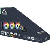 ARCTIC Liquid Freezer III Pro 420 A-RGB waterkoeling Zwart, 4-pins PWM fan-connector