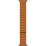 Apple Leather Link-bandje - Goudbruin (41 mm) - M/L horlogeband bruin