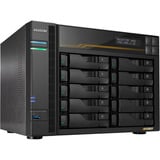 Asustor Lockerstor 10 Gen3 (AS6810T) nas Zwart