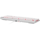 Corsair K70 PRO White, gaming toetsenbord Wit, US lay-out, Corsair OPX, RGB leds, PBT double-shot