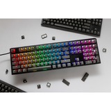 Ducky One 3 Aura RGB mechanisch toetsenbord Zwart, US lay-out (QWERTY), Cherry MX Brown, 100%, ABS Double Shot, hot swap