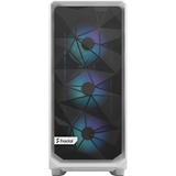 Fractal Design Meshify 2 Compact RGB White TG Clear Tint midi tower behuizing Wit | 2x USB-A | 1x USB-C | RGB | Tempered Glass