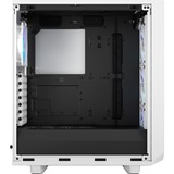 Fractal Design Meshify 2 Compact RGB White TG Clear Tint midi tower behuizing Wit | 2x USB-A | 1x USB-C | RGB | Tempered Glass
