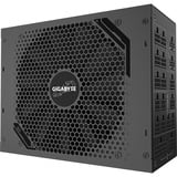 GIGABYTE UD1600PM PG5 AI TOP, 1600 Watt voeding  Zwart, 2x 12-Pin High Power GPU, 8x PCIe, Kabelmanagement