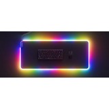 HYTE CNVS Intense Play Mat gaming muismat Zwart, RGB led