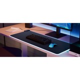 HYTE CNVS Intense Play Mat gaming muismat Zwart, RGB led