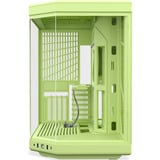 HYTE  midi tower behuizing Lichtgroen | 2x USB-A | 1x USB-C | Window