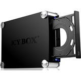 ICY BOX IB-550StU3S externe behuizing Zwart, Retail