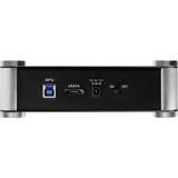 ICY BOX IB-550StU3S externe behuizing Zwart, Retail