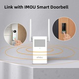 Imou DB60 Kit deurbel Incl. DS21 | 5MP | Werkt op accu | IP65 weerbestendig | Persoonsdetectie 