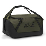 Jack Wolfskin TECTON DUFFLE 65 rugzak Olijfgroen
