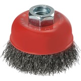 KWB Aggresso-Flex Komborstel, Staaldraad, Golvend, 60mm x M14 