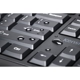 Kensington Pro Fit Ergo Wireless Keyboard & Mouse, desktopset Zwart, US lay-out