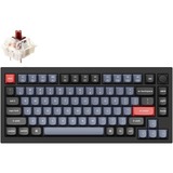 Keychron Q1-M3 V2, toetsenbord Zwart, US lay-out, Gateron G Pro Brown, RGB leds, 75%, hot swap, Knob