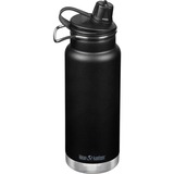 Klean Kanteen Insulated TKWide VI met Chug Cap drinkfles Zwart (mat), 946 ml