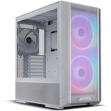 Lian Li Lancool 216 RGB midi tower behuizing Wit | 2x USB-A | 1x USB-C | RGB | Tempered Glass