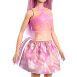 Mattel Barbie Dreamtopia - Eenhoornpop met roze haar en kleurrijke outfit 