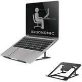 Neomounts by Newstar NSLS085BLACK opvouwbare laptop standaard Zwart