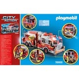 PLAYMOBIL City Action - Brandweerwagen: US Tower Ladder Constructiespeelgoed 70935