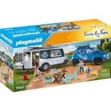 Family Fun - Caravan met auto Constructiespeelgoed