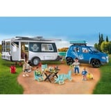 PLAYMOBIL Family Fun - Caravan met auto Constructiespeelgoed 71423