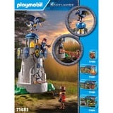 PLAYMOBIL Novelmore - Riddertoren met smid en draak Constructiespeelgoed 71483