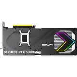 PNY GeForce RTX 5080 ARGB OC grafische kaart DLSS 4, 3x DisplayPort, 1x HDMI 2.1