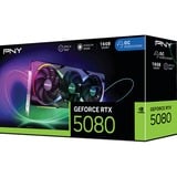 PNY GeForce RTX 5080 ARGB OC grafische kaart DLSS 4, 3x DisplayPort, 1x HDMI 2.1
