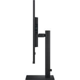 SAMSUNG ViewFinity S8 S80UD UHD 37" 4K UHD monitor Zwart, 1x HDMI, 1x DisplayPort, USB-A, USB-B, USB-C, LAN
