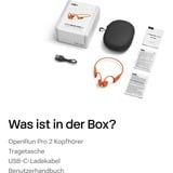 Shokz OpenRun Pro 2 bone conduction headset Oranje