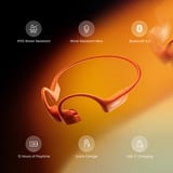 Shokz OpenRun Pro 2 bone conduction headset Oranje