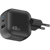 Sitecom 48W GaN Power Delivery oplader Zwart, 1x USB-C