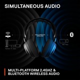SteelSeries Arctis Nova 7 gaming headset Zwart, 2,4 GHz, Bluetooth, pc, Mac, PlayStation, Switch, Meta Quest 2, Smartphone