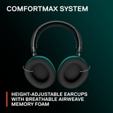 SteelSeries Arctis Nova 7 gaming headset Zwart, 2,4 GHz, Bluetooth, pc, Mac, PlayStation, Switch, Meta Quest 2, Smartphone