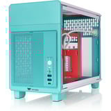 Thermaltake TR100 Mint Strawberry mini tower behuizing Mint/bes | 2x USB-A | 1x USB-C