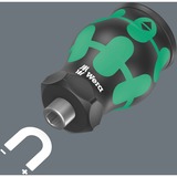 Wera Kraftform Kompakt Stubby Magazin 3, 6‑delig bitset Zwart/groen