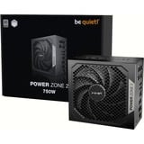be quiet! Power Zone 2 modulaire 750 watt voeding  Zwart, 1x 12V-2x6, 3x PCIe