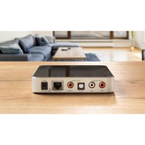 eve Play netwerkspeler Zilver/zwart, AirPlay, LAN, 2.4/5 GHz Wi-Fi