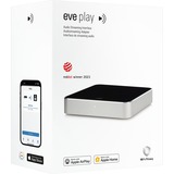 eve Play netwerkspeler Zilver/zwart, AirPlay, LAN, 2.4/5 GHz Wi-Fi