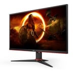 AOC Q27G2E/BK 27" gaming monitor Zwart/rood, 2x HDMI, 1x DisplayPort, 155 Hz