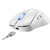 ASUS ROG Keris II Ace gaming muis Wit, 42000 DPI, USB / Bluetooth 5.1 / 2.4 GHz