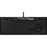 ASUS ROG Strix Flare II RGB mechanisch gaming toetsenbord Gunmetal, US lay-out (QWERTY), ROG NX Red, 100%, RGB leds, ROG PBT