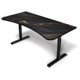 Arozzi Arena Gaming Desk - Black Gold Zwart/goud