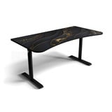 Arozzi Arena Gaming Desk - Black Gold Zwart/goud
