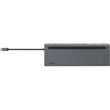 Belkin Connect 11-in-1 USB-C hub dockingstation Zilver/zwart