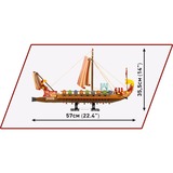 COBI Imperium Romanum - Romeins oorlogsschip Constructiespeelgoed 