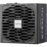 Chieftec Stealth modulaire 1200 watt voeding  Zwart, 2x 12V-2x6, 3x PCIe