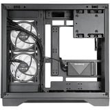 Chieftec Visio midi tower behuizing Zwart | 2x USB-A | 1x USB-C | RGB | Tempered Glass