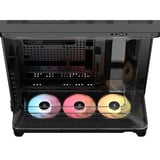 Corsair AIR 5400 RS-R ARGB + RM1000x + RS120 + 32 GB Bundel midi tower behuizing Zwart | 3x USB-C | RGB | Tempered Glass